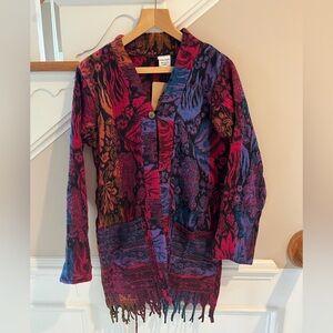 Ashley Taylor Multicolor Knit Cardigan